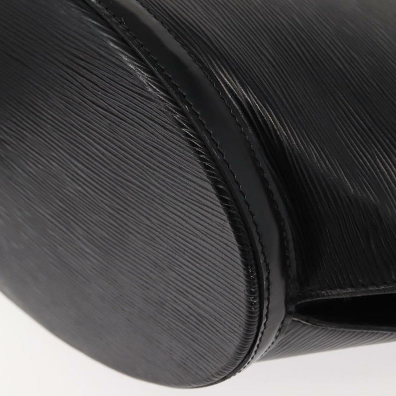 【日本直送】路易威登 Epi Saint Jacques 購物單肩包 黑色 M52262 正品 147032-14