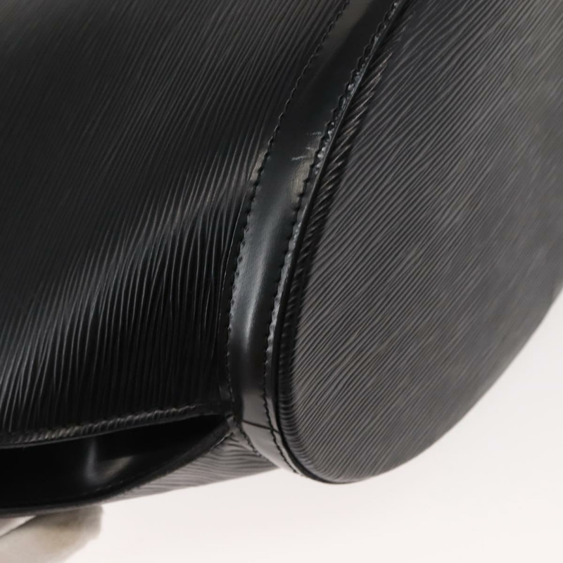 【日本直送】路易威登 Epi Saint Jacques 購物單肩包 黑色 M52262 正品 147032-15