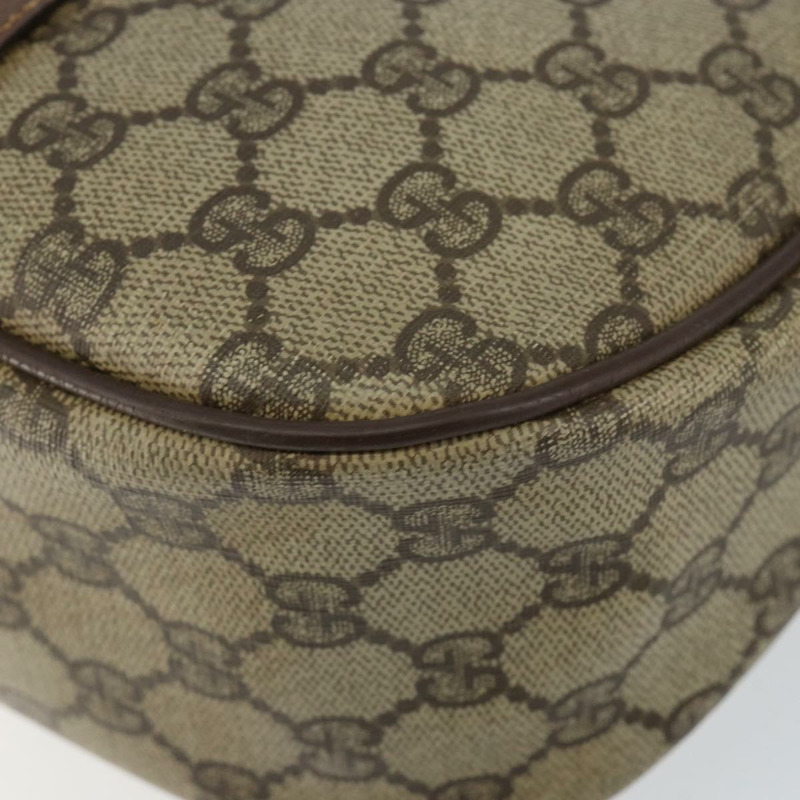 【日本直送】GUCCI GG Supreme Web Sherry Line 手提包 PVC 米色 金色 89 02 032 正品 121380-13