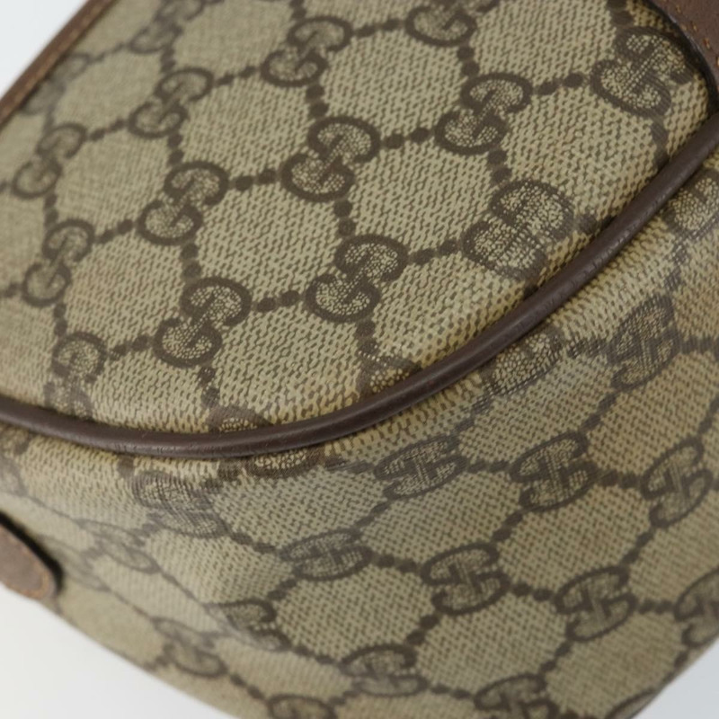 【日本直送】GUCCI GG Supreme Web Sherry Line 手提包 PVC 米色 金色 89 02 032 正品 121380-14