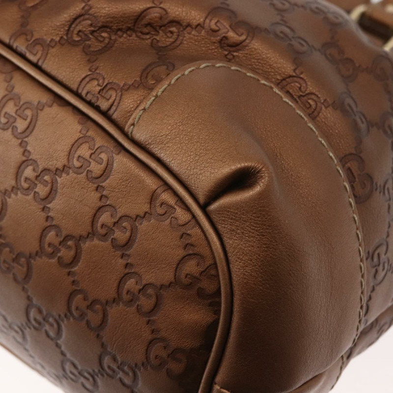 【日本直送】GUCCI GG帆布Guccissima包 皮革 2way 金色金屬棕色 247902 正品 121383-17