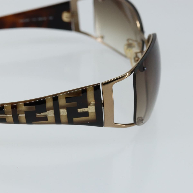 【日本直送】FENDI 太陽眼鏡 塑膠 棕色 Auth 147036-7