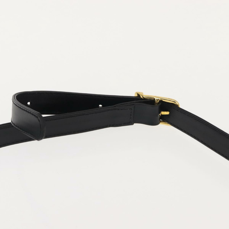 【日本直送】華倫天奴 (VALENTINO) 皮革手提包 2way 黑色金色 Auth am9460-8