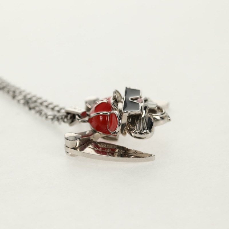 【日本直送】路易威登 (LOUIS VUITTON) 項鍊 LV Collier 兔子項鍊 金屬銀色 LV 正品 128541M-4