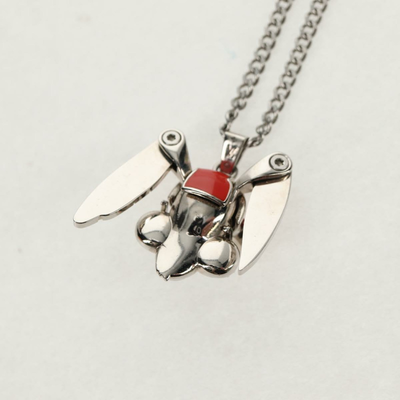 【日本直送】路易威登 (LOUIS VUITTON) 項鍊 LV Collier 兔子項鍊 金屬銀色 LV 正品 128541M-12