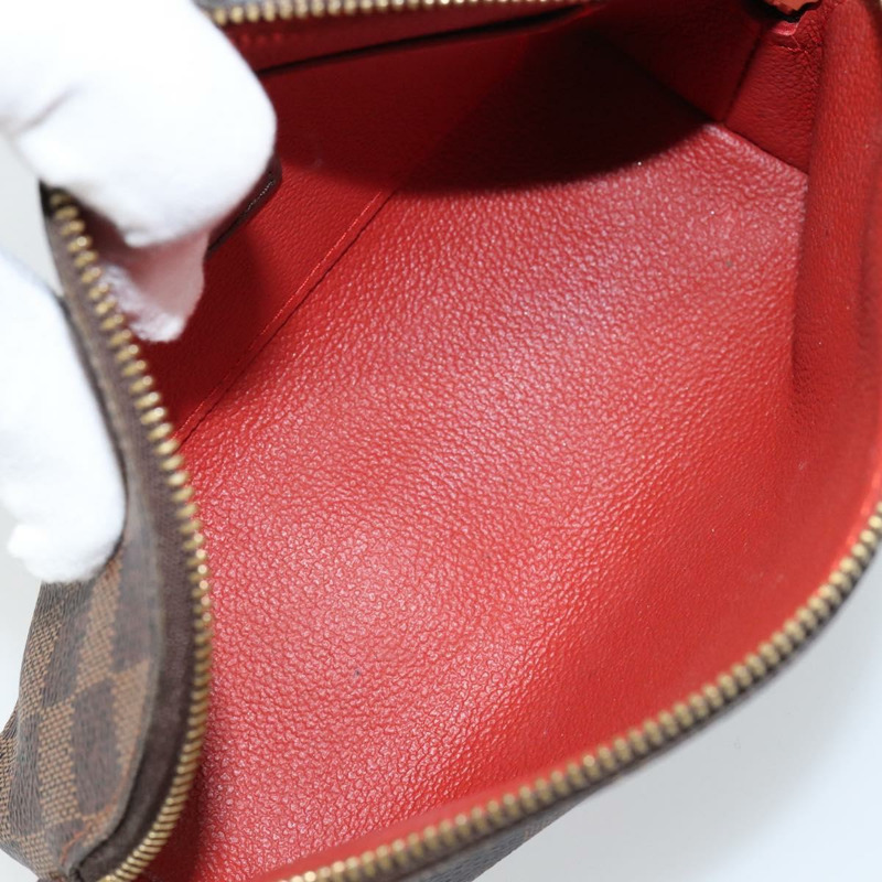 【日本直送】路易威登 Damier Ebene Pochette 化妝小包 N47516 LV 正品 121357-8