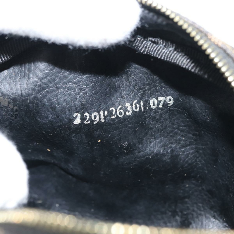 【日本直送】FENDI Zucca帆布手拿包 黑色 棕色 正品 121373-11