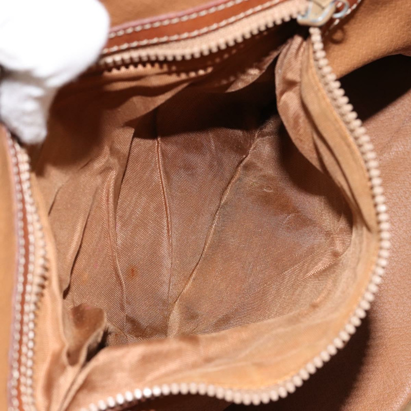 【日本直送】CELINE Macadam帆布手提包 PVC皮革 棕色 金色 正品 146916-10