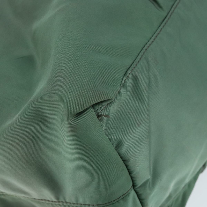 【日本直送】PRADA 尼龍綠金色手提包 正品 146925-13