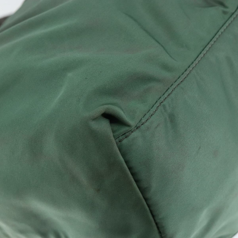 【日本直送】PRADA 尼龍綠金色手提包 正品 146925-15