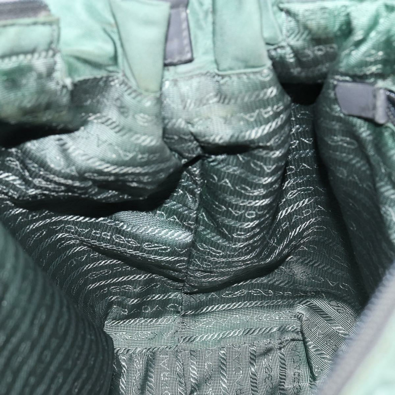 【日本直送】PRADA 尼龍綠金色手提包 正品 146925-20