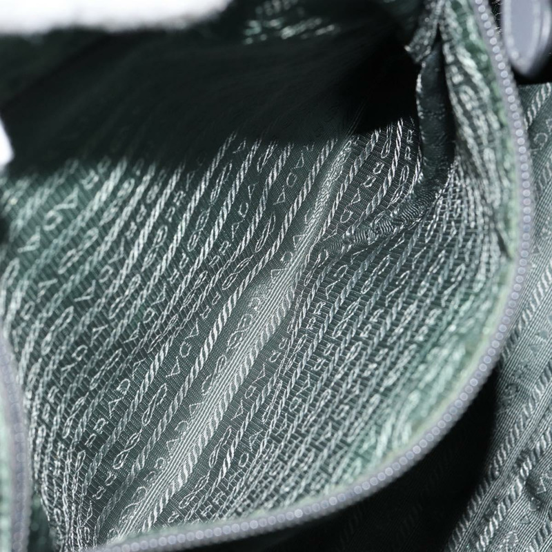 【日本直送】PRADA 尼龍綠金色手提包 正品 146925-21