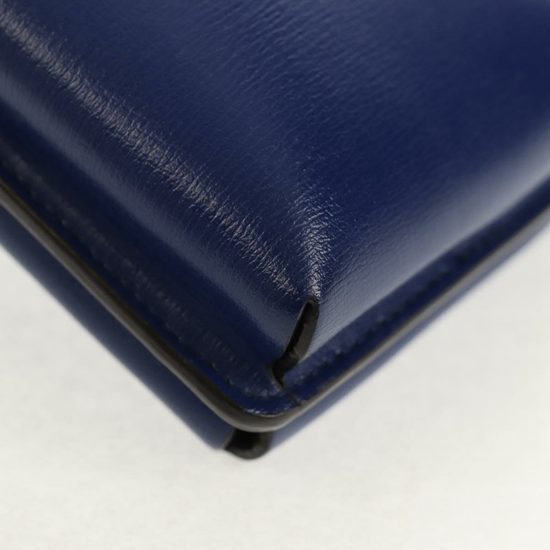 【日本直送】Salvatore Ferragamo Vara 鏈條肩帶手機殼 Vala 藍色 Auth am9515V-10