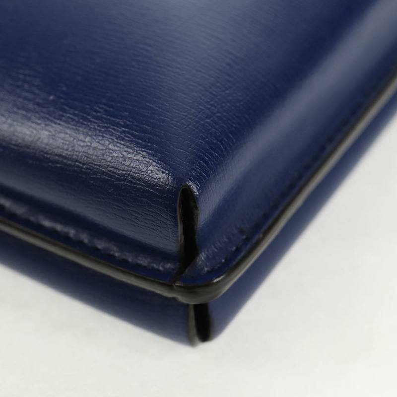 【日本直送】Salvatore Ferragamo Vara 鏈條肩帶手機殼 Vala 藍色 Auth am9515V-11