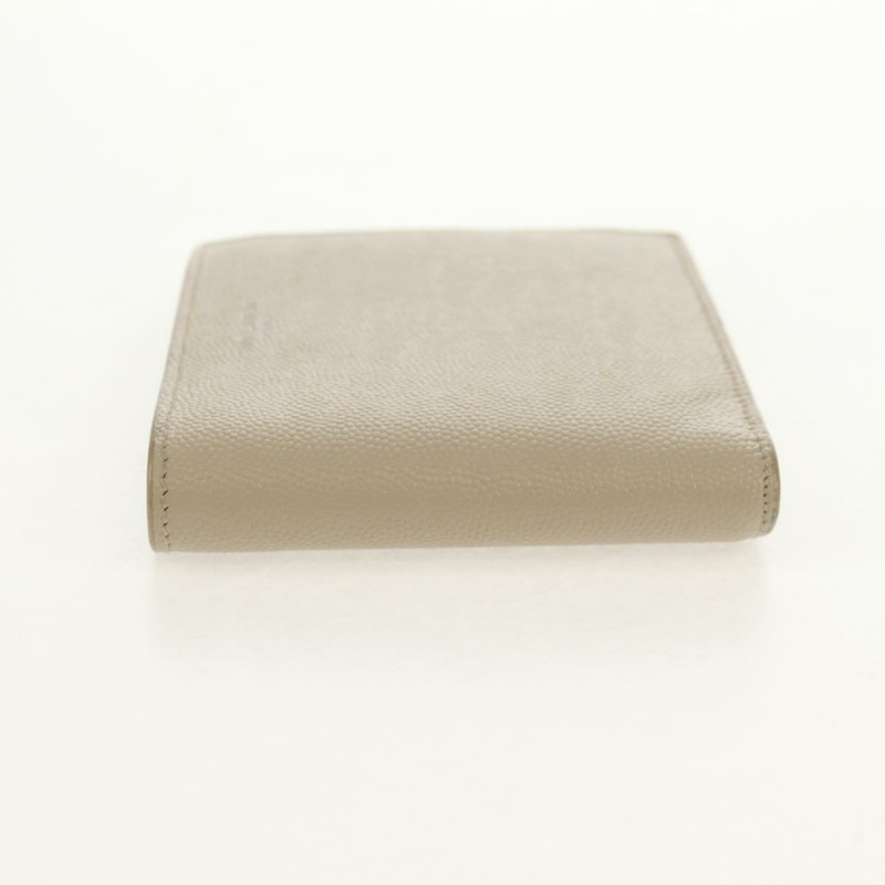 【日本直送】SAINT LAURENT 米色真皮錢包 正品 am9533M-4