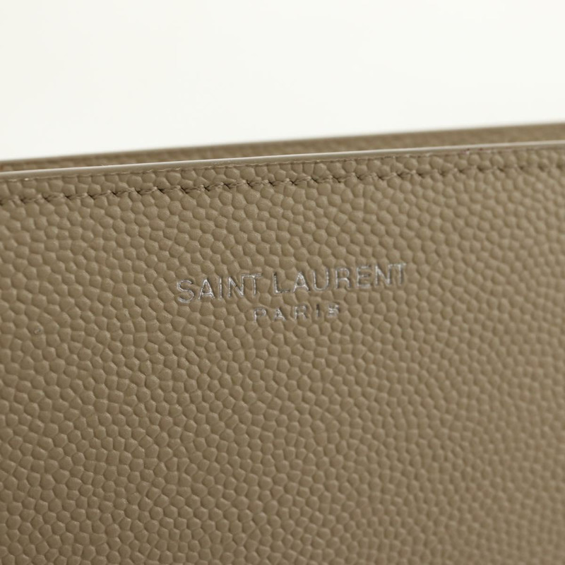 【日本直送】SAINT LAURENT 米色真皮錢包 正品 am9533M-11