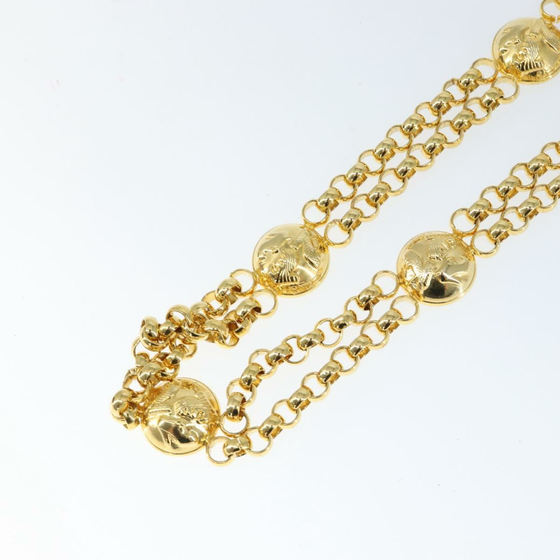 【日本直送】Salvatore Ferragamo 金屬金鍊腰帶 Auth am9558-1