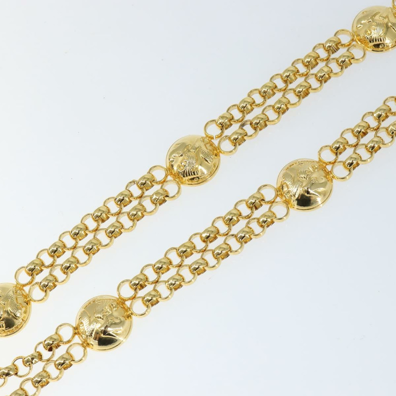 【日本直送】Salvatore Ferragamo 金屬金鍊腰帶 Auth am9558-2