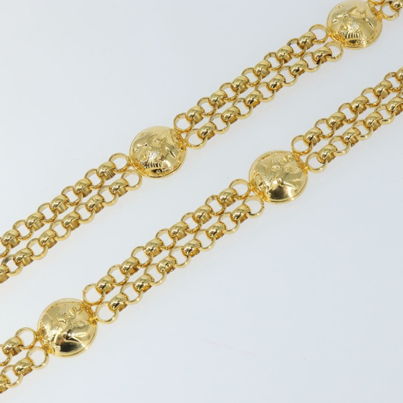 【日本直送】Salvatore Ferragamo 金屬金鍊腰帶 Auth am9558-3