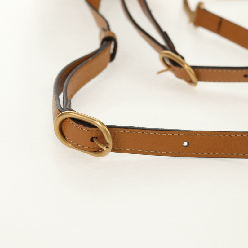 【日本直送】GUCCI Micro GG Supreme Disney迷你雙肩包 PVC 米色 金色 603730 Auth am9564M-7