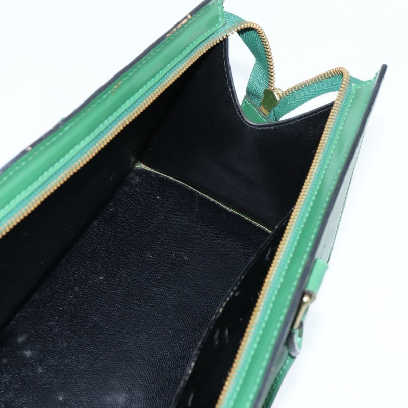 【日本直送】路易威登 Epi Sac 三角手提包 綠色 M52094 LV 正品 BA7221-17