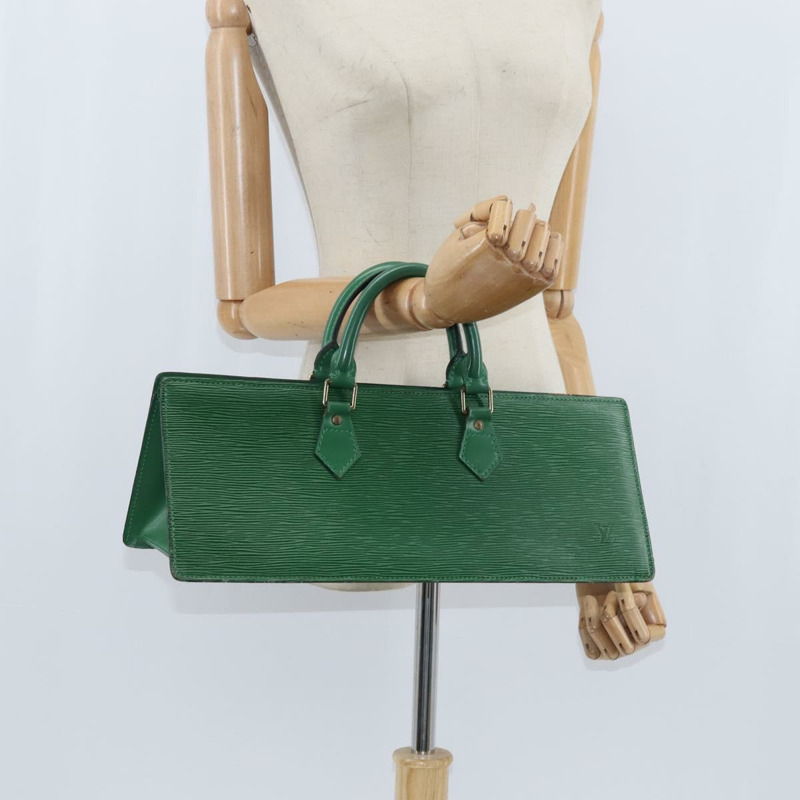 【日本直送】路易威登 Epi Sac 三角手提包 綠色 M52094 LV 正品 BA7221-19