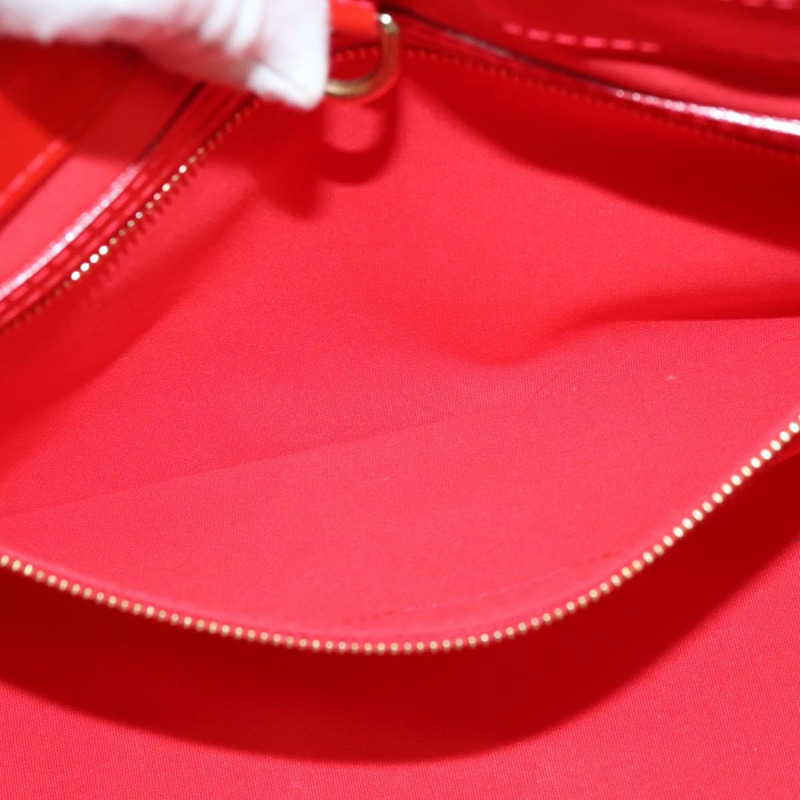 【日本直送】路易威登 Monogram Vernis Wilshire 小包 Rouge Grunadine M91723 正品 BA7212-10