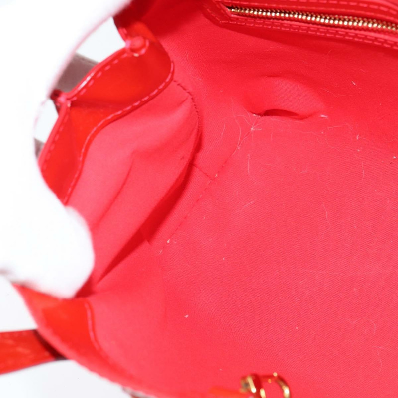 【日本直送】路易威登 Monogram Vernis Wilshire 小包 Rouge Grunadine M91723 正品 BA7212-19