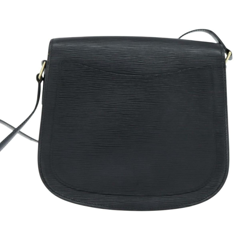 【日本直送】路易威登 Epi Saint Cloud GM 肩背包 黑色 M52192 LV Auth BA7219-1