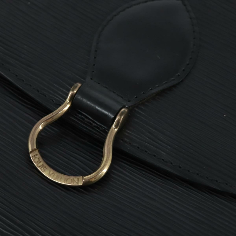 【日本直送】路易威登 Epi Saint Cloud GM 肩背包 黑色 M52192 LV Auth BA7219-16