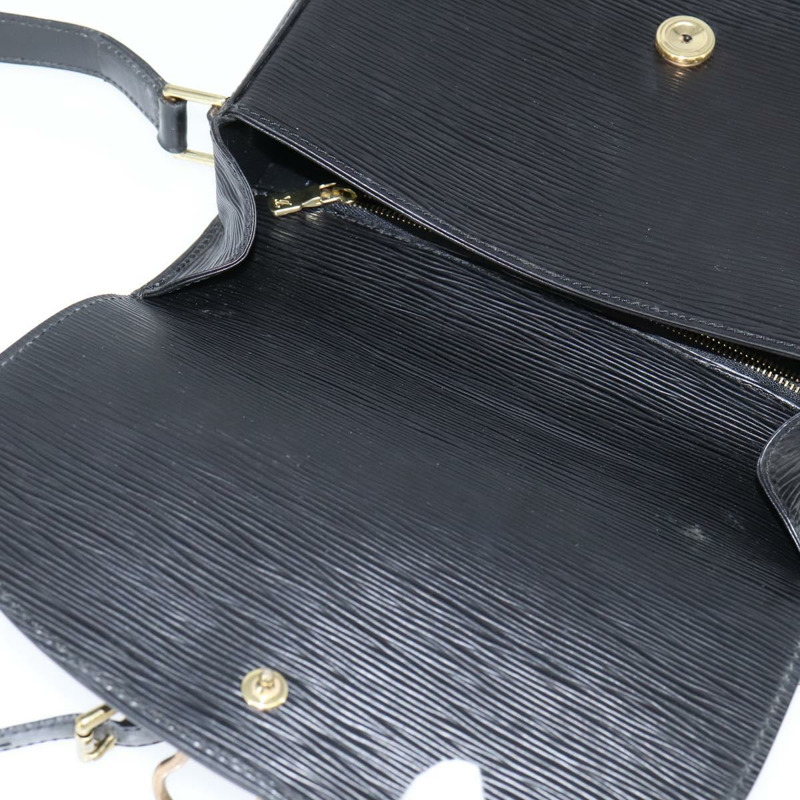 【日本直送】路易威登 Epi Saint Cloud GM 肩背包 黑色 M52192 LV Auth BA7219-17