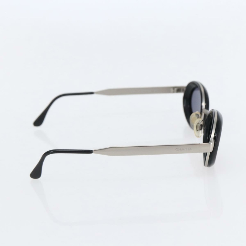 【日本直送】香奈兒黑色塑膠太陽眼鏡,CC標誌,正品,BA7282-3