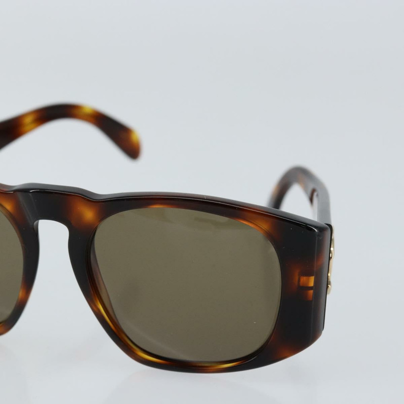 【日本直送】香奈兒棕色塑膠太陽眼鏡，CC標誌，正品 BA7283V-6