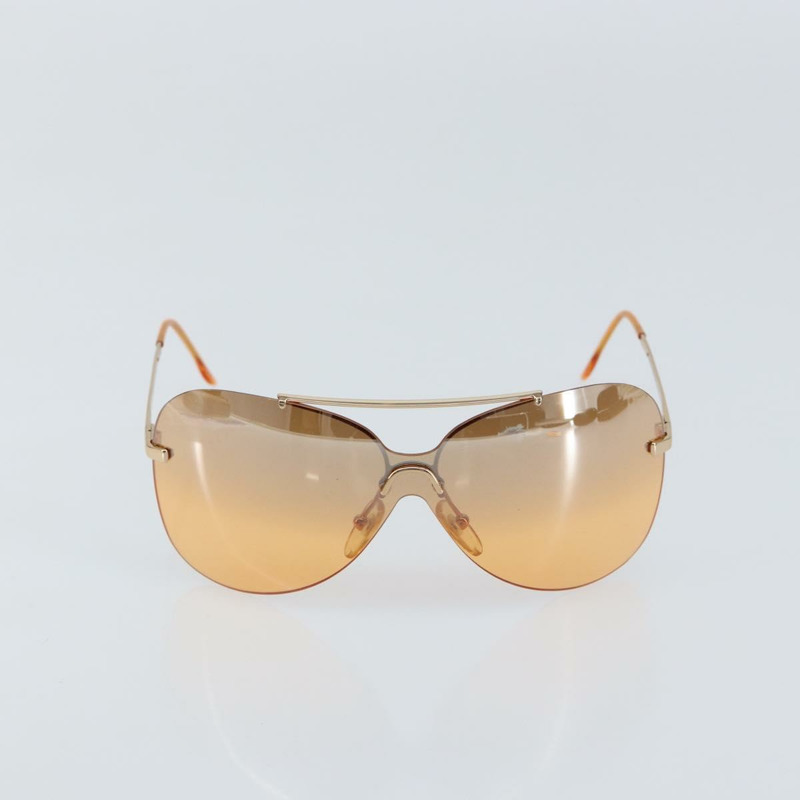 【日本直送】Christian Dior 太陽眼鏡 塑膠 橘色 正品 BA7281-1