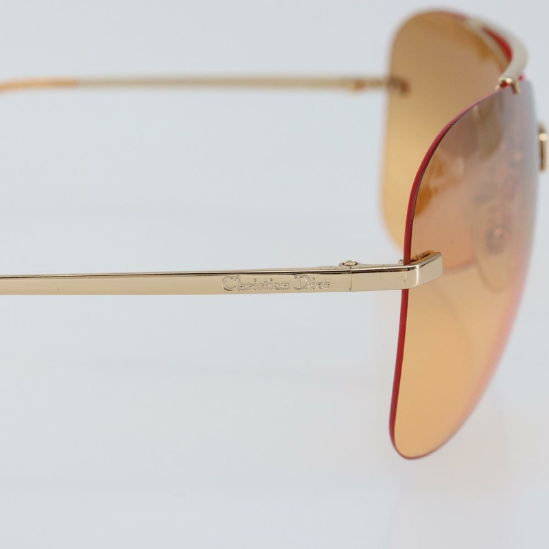 【日本直送】Christian Dior 太陽眼鏡 塑膠 橘色 正品 BA7281-7