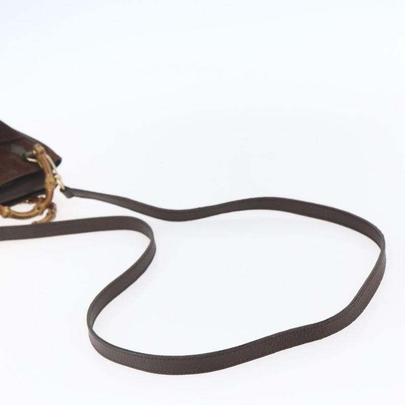 【日本直送】GUCCI 竹節手提包 麂皮 兩用 棕金色 007 1793 0238 正品 BA7262-8