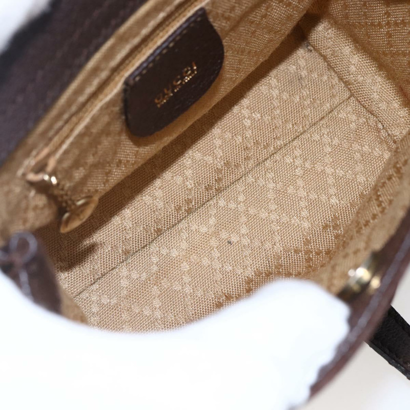 【日本直送】GUCCI 竹節手提包 麂皮 兩用 棕金色 007 1793 0238 正品 BA7262-10