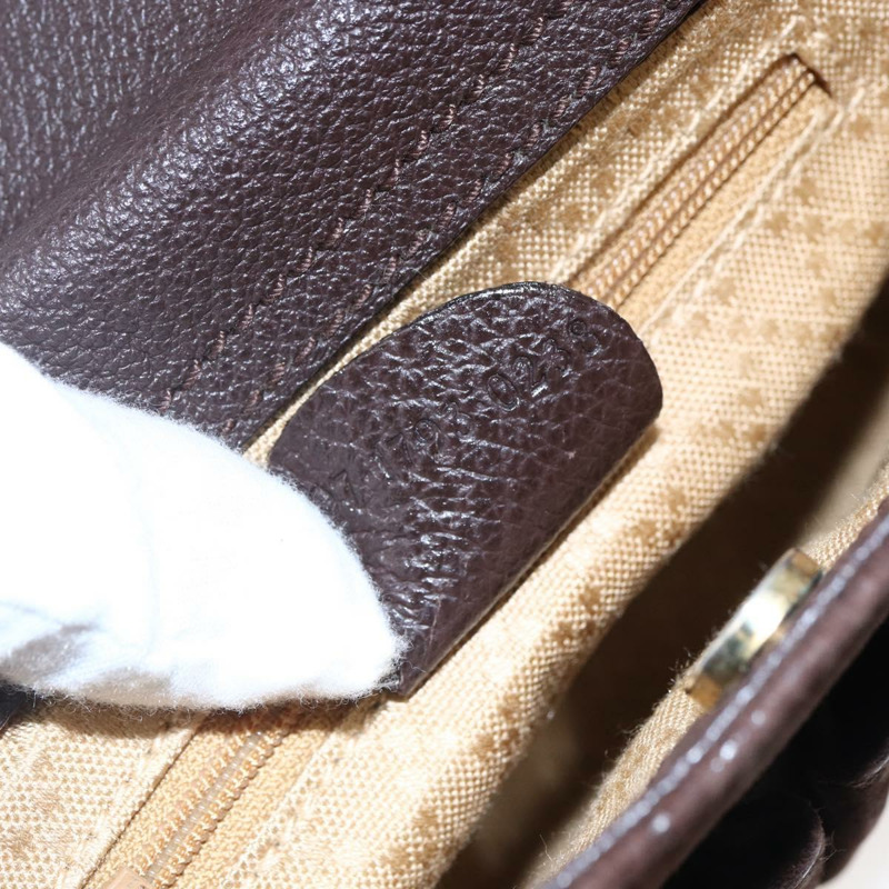 【日本直送】GUCCI 竹節手提包 麂皮 兩用 棕金色 007 1793 0238 正品 BA7262-11