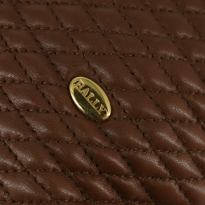 【日本直送】BALLY 手提包 皮革 棕色 金色 正品 BA7304-16