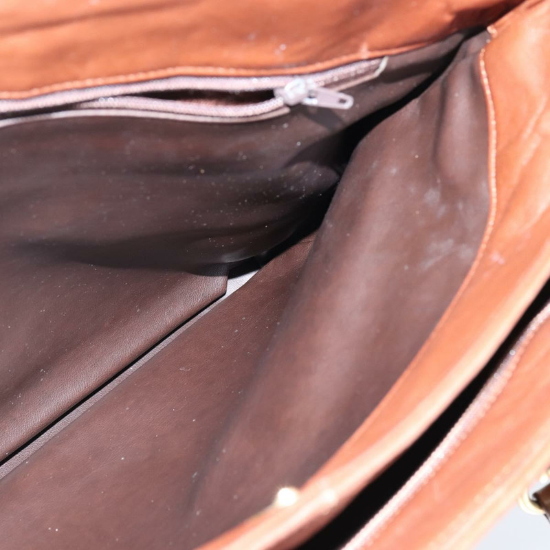 【日本直送】BALLY 手提包 皮革 棕色 金色 正品 BA7304-17