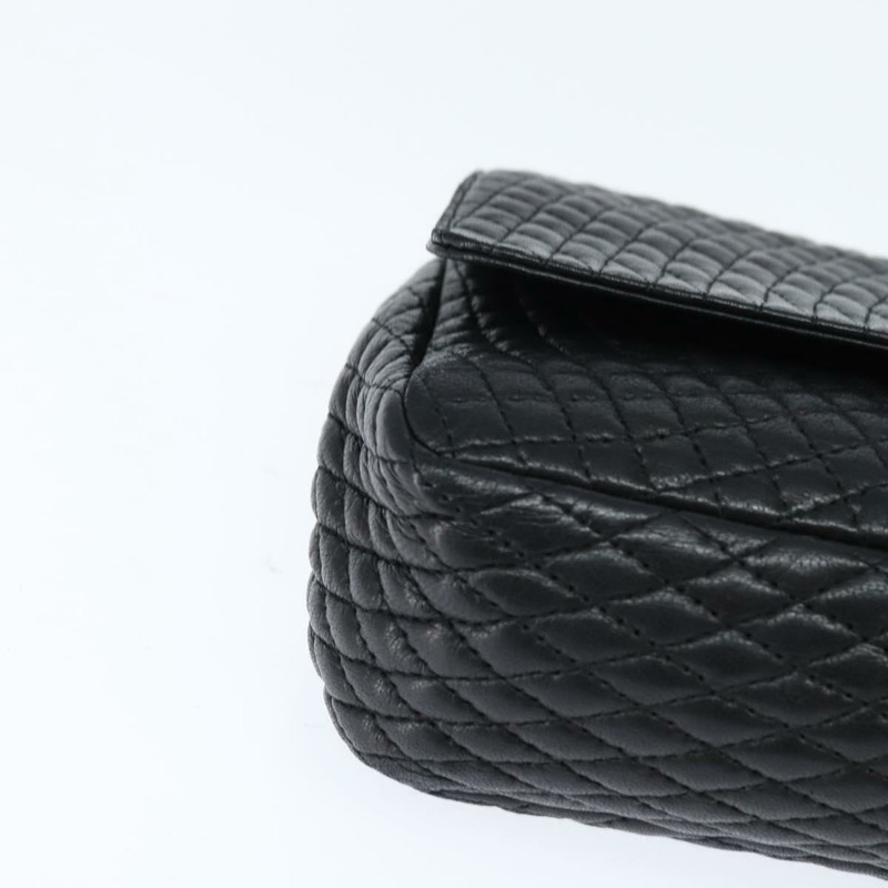 【日本直送】BALLY 鏈條單肩包 皮革 黑色 金色 正品 BA7302-8