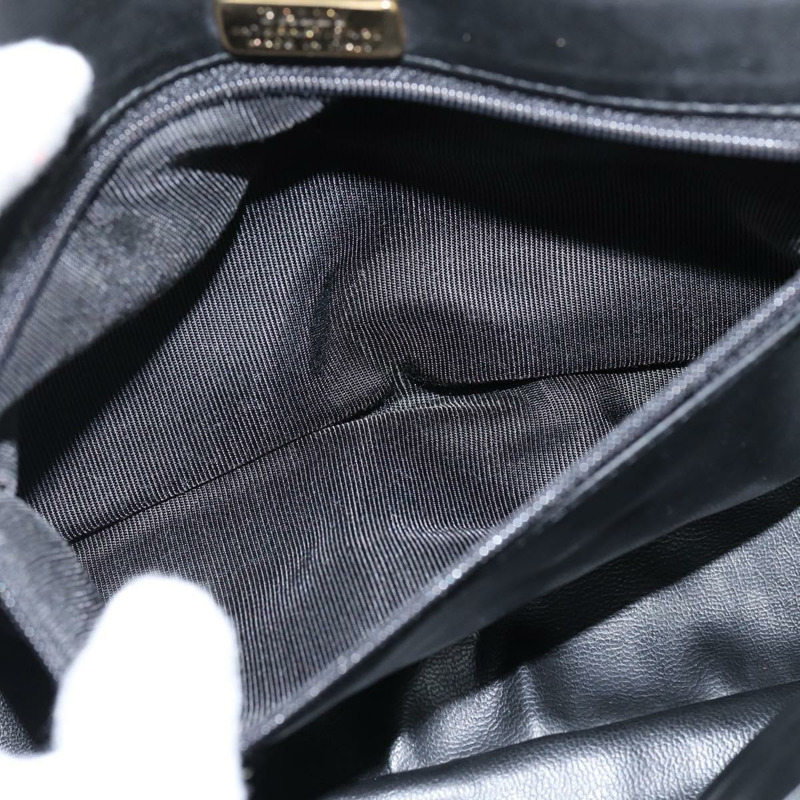 【日本直送】BALLY 鏈條單肩包 皮革 黑色 金色 正品 BA7302-11