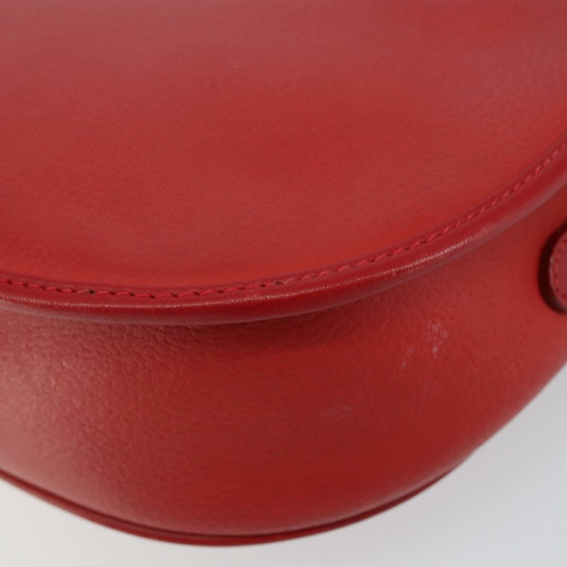 【日本直送】GUCCI 紅色金色皮革單肩包 007 58 0074 正品 BA7260-15