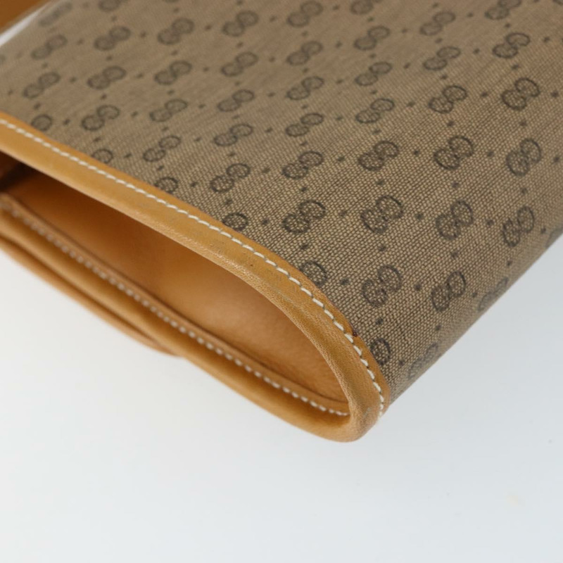 【日本直送】GUCCI Micro GG Supreme 單肩包 PVC 米色 金色 004 89 0265 正品 BA7244-15