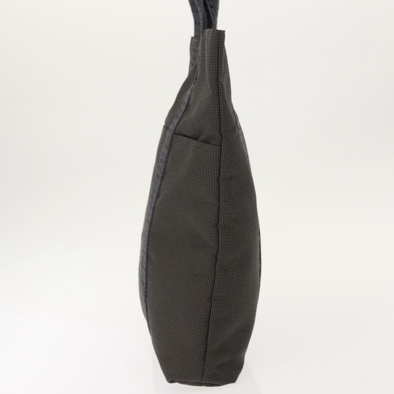 【日本直送】愛馬仕 Her Line Kabas 手袋 帆布 灰色 銀色 正品 BA7363-2