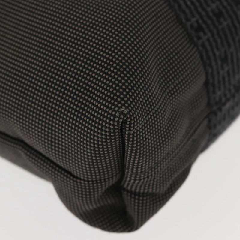 【日本直送】愛馬仕 Her Line Kabas 手袋 帆布 灰色 銀色 正品 BA7363-8