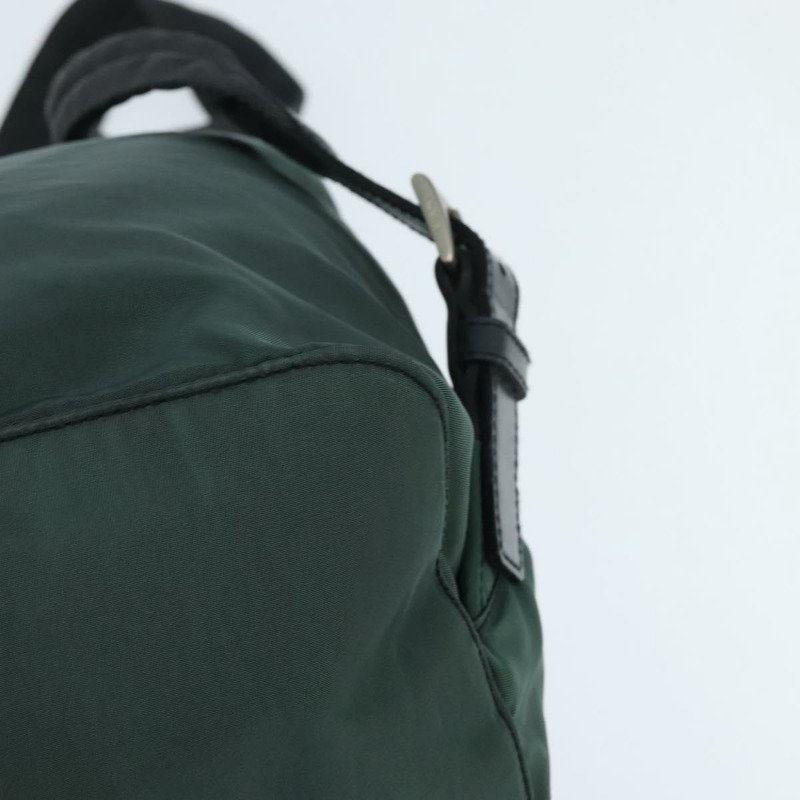 【日本直送】PRADA 雙肩包 尼龍 卡其色 銀色 正品 121319-16