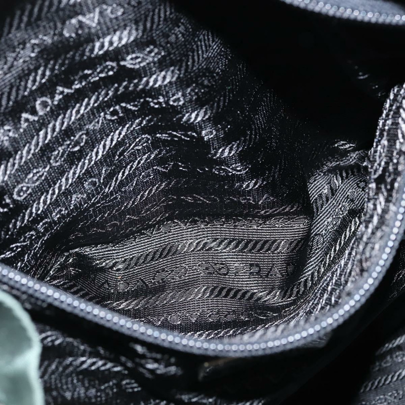 【日本直送】PRADA 雙肩包 尼龍 卡其色 銀色 正品 121319-21