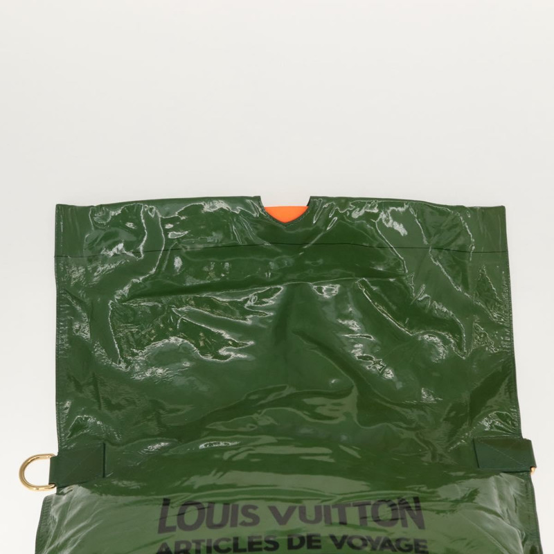 【日本直送】路易威登(LOUIS VUITTON)漆皮綠色肩背包 M93187 LV Auth 128536-7