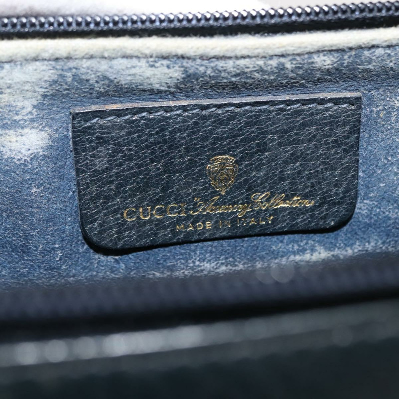 【日本直送】GUCCI GG Supreme Sherry Line 單肩包 PVC 海軍藍 金色 39 02 026 正品 148943-18